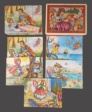 Jeu de cubes en bois thème