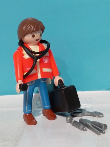 Playmobil figurine médecin - figurine,