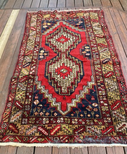 Tapis persan ancien laine - ancien,