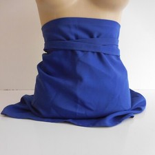 Tablier vêtement cuisine bleu design vintage IL CAMICE made in ITALY N4299