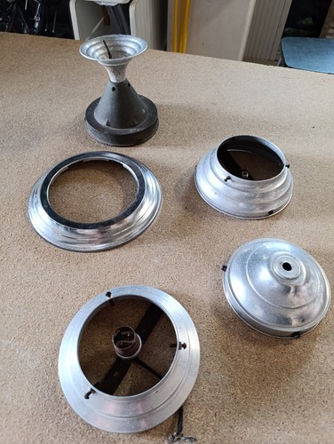 Lot support luminaire vintage - support,