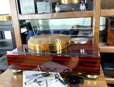 MICRO SEIKI BL-111 Turntable w/ Gunmetal Platter A1206 Arm Base Tested MG01 40.0