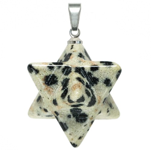 Pendentif étoile merkaba - , en