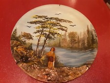 ASSIETTE  DECORATIVE  SANTON