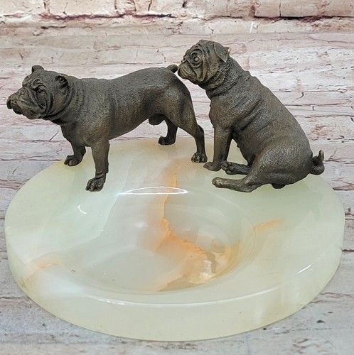Sculpture ashtray bronze - en,