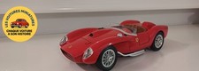 1957 Ferrari 250 Testa Rossa Burago 1.18 - Red Miniature - Rare Vintage