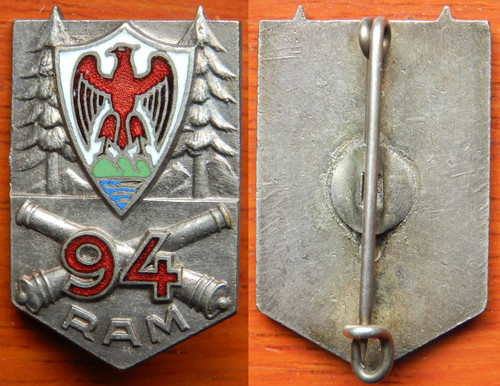 Rgt artillerie de - rgt, d'artillerie