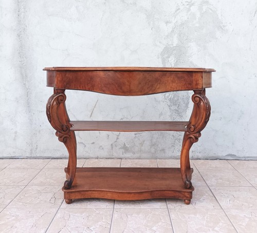 Grande console époque