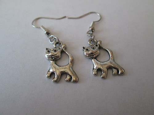 Boucle oreille chat - boucle,
