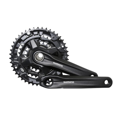 Pédalier vélo vtt shimano - vélo, 9