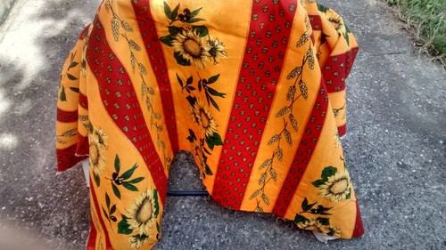 Coupon tissu de toile - de,