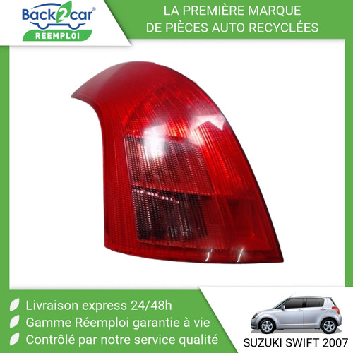 Feu arriere gauche - arriere,