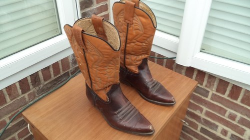Bottes cuir country - bottes,