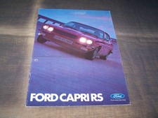 1973 Ford Capri RS 2600 Stunning Prestige Brochure!!!