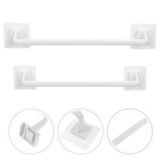  2 Pcs Porte Serviettes Mural Porte-serviettes De Cuisine Rack Rangement