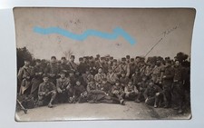 Cartes Photos-56-SAINT-ANNE-D'AURAY-Centre d'instruction, La Marche 7 Avril 1916