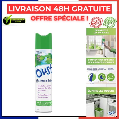 Oust aérosol désodorisant - oust,