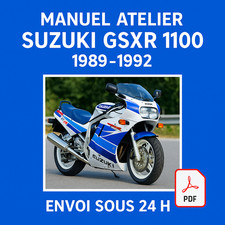Manuel Atelier Suzuki GSXR