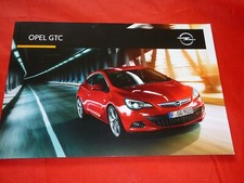 Opel Astra J GTC brochure brochure brochure leaflet from 11/2015