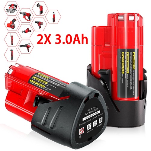 Pack 12v 0ah for - 12v, milwaukee