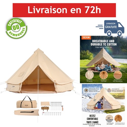 Vevor tente cloche toile - cloche, en