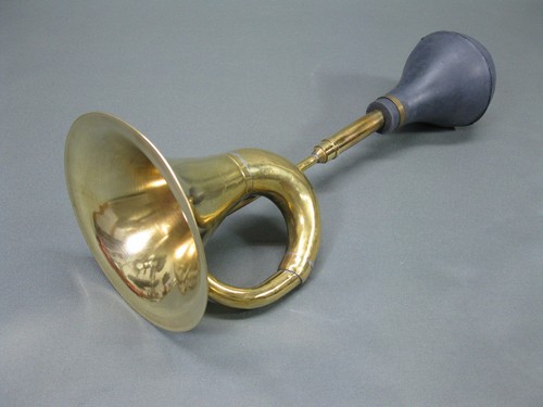 Brass klaxon poire - brass,