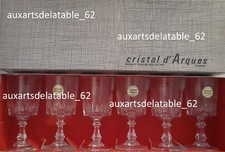 Cristal d'Arques 6 verres a