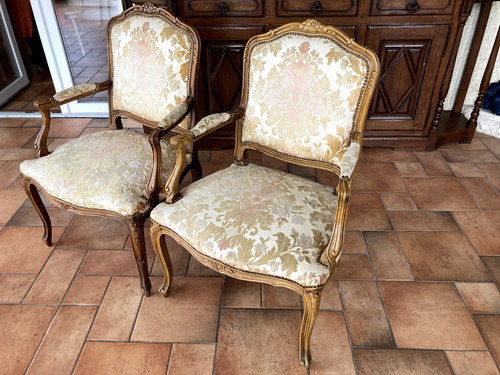 Paire fauteuils style - fauteuils, louis