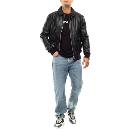 Veste bombardier cuir - veste,
