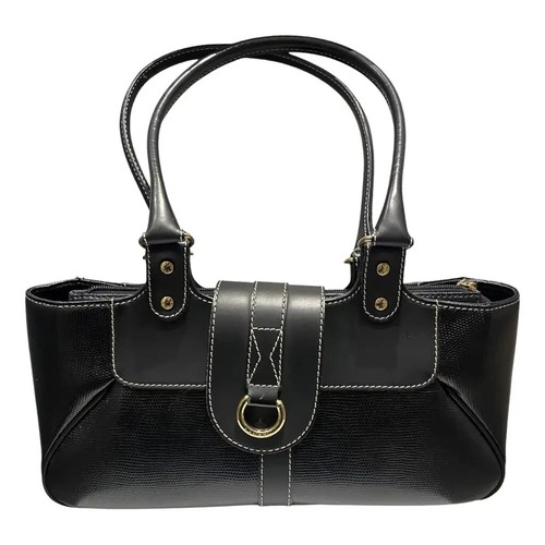 Sac noir lancel - cuir, parfait
