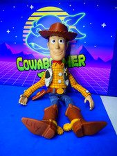 Disney Toy Story Thinkway Toys Playtime Sherriff woody - complete *video!