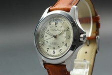 [Near MINT] Hamilton Khaki Field H644550 44mm Day Date Automatic Men's Watch