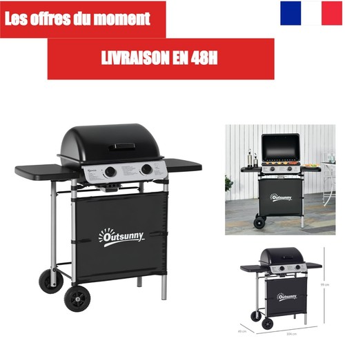 Outsunny barbecue gaz - outsunny,
