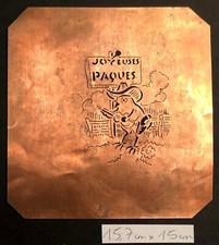 Pochoir ancien JOYEUSES