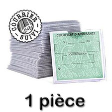 Porte vignette autocollante