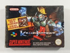 KILLER INSTINCT SUPER NINTENDO (SNES) PAL-FAH (COMPLETE WITH OST - GOOD CONDITIO