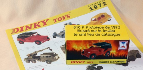 Dinky toys 810p command car - dinky,