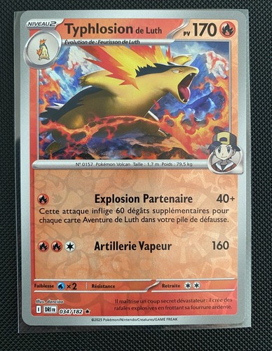 Carte pokémon typhlosion - carte,