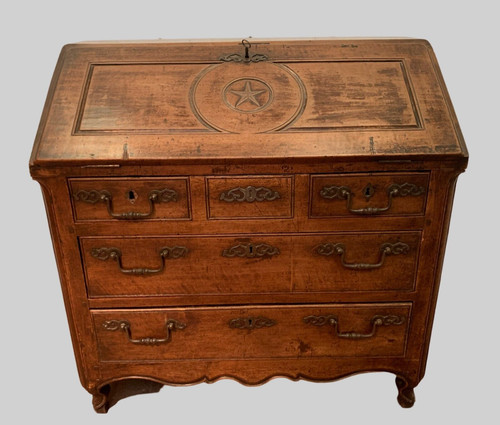 Bureau pente louis - xv, en