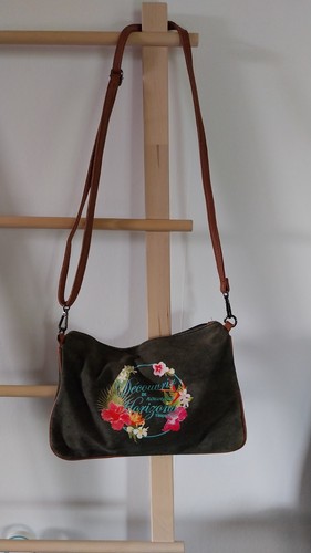 Sac bandoulière toile - bandoulière, en