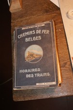 Livre : Les Chemins de Fer Belges - 1930