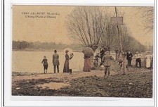 VERT-le-PETIT: l'etang (fishing and hunting) (canvased) - very good condition