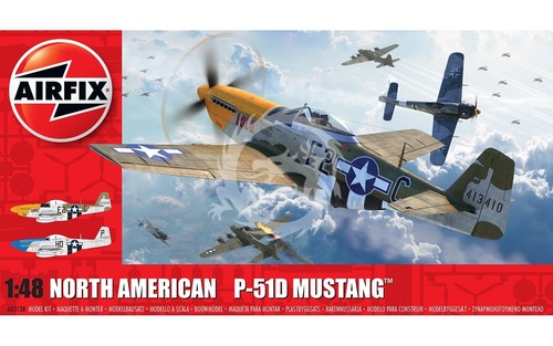 51d mustang airfix a05138 - mustang,