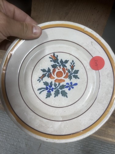 Assiette faïence régionale - assiette,