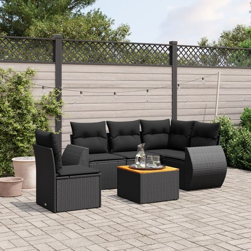 Salon jardin avec coussins - avec,