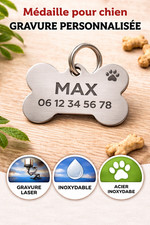 🐶 Médaille pour chien –