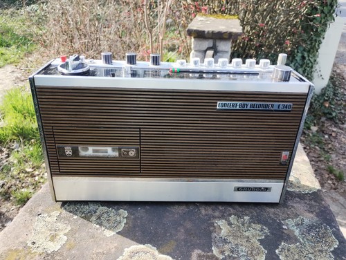 Radio cassette vintage grundig - vintage,