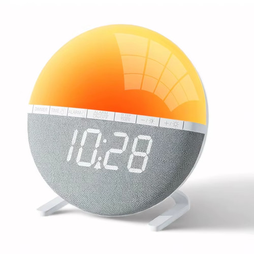 Réveil lumineux sunrise - lumineux, |