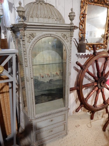 Meuble vitrine style louis - meuble,