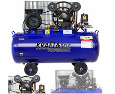 Compresseur 100L 2 Cylindres